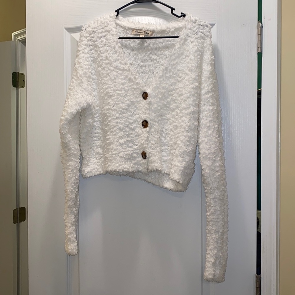 Cozy Cropped Sweater NWOTs